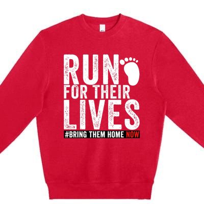 Run For Their Lives Premium Crewneck Sweatshirt