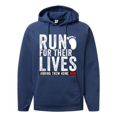 Run For Their Lives Performance Fleece Hoodie