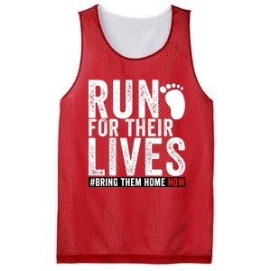 Run For Their Lives Mesh Reversible Basketball Jersey Tank