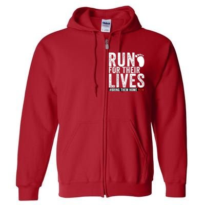 Run For Their Lives Full Zip Hoodie