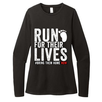 Run For Their Lives Womens CVC Long Sleeve Shirt