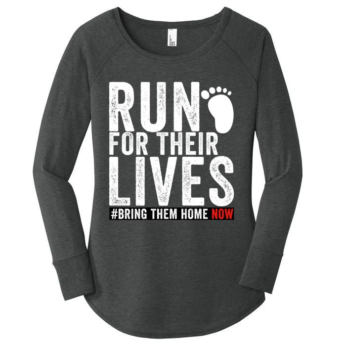 Run For Their Lives Women's Perfect Tri Tunic Long Sleeve Shirt