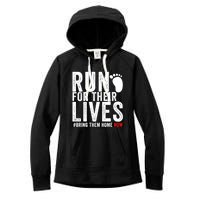 Run For Their Lives Women's Fleece Hoodie