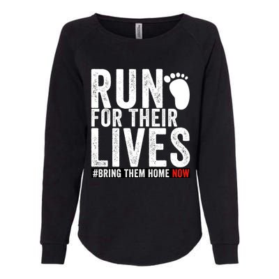 Run For Their Lives Womens California Wash Sweatshirt