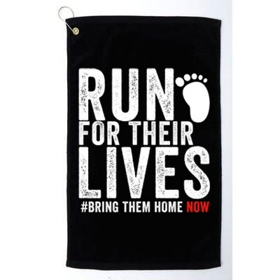 Run For Their Lives Platinum Collection Golf Towel