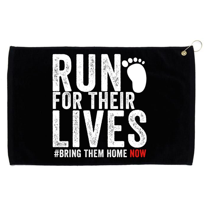 Run For Their Lives Grommeted Golf Towel