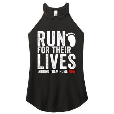 Run For Their Lives Women's Perfect Tri Rocker Tank