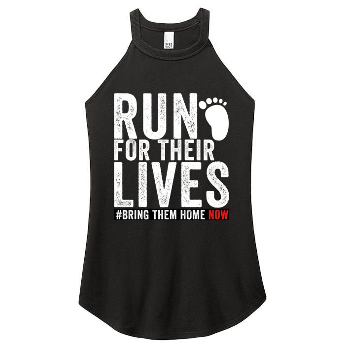 Run For Their Lives Women's Perfect Tri Rocker Tank