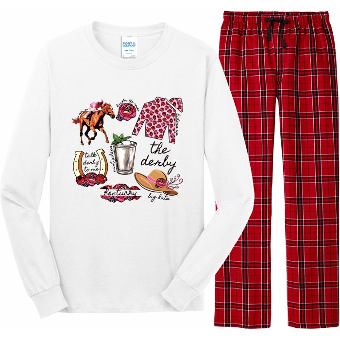 Run For The Roses 150th Anniversary Long Sleeve Pajama Set