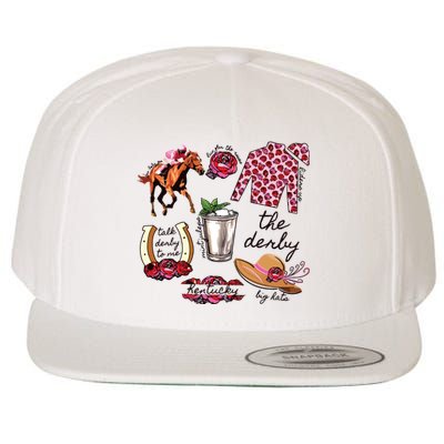 Run For The Roses 150th Anniversary Wool Snapback Cap