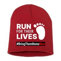 Run For Their Lives Short Acrylic Beanie