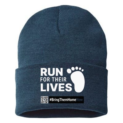 Run For Their Lives Sustainable Knit Beanie