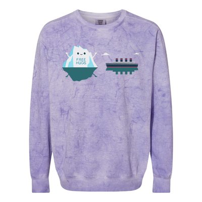 Retro Funny Titanic 1912 Cruise Ship Titanic Colorblast Crewneck Sweatshirt