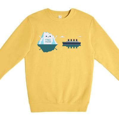 Retro Funny Titanic 1912 Cruise Ship Titanic Premium Crewneck Sweatshirt