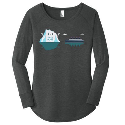 Retro Funny Titanic 1912 Cruise Ship Titanic Women's Perfect Tri Tunic Long Sleeve Shirt