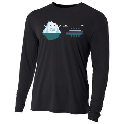 Retro Funny Titanic 1912 Cruise Ship Titanic Cooling Performance Long Sleeve Crew