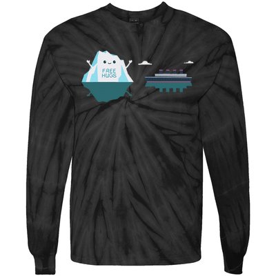 Retro Funny Titanic 1912 Cruise Ship Titanic Tie-Dye Long Sleeve Shirt