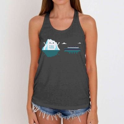 Retro Funny Titanic 1912 Cruise Ship Titanic Women's Knotted Racerback Tank