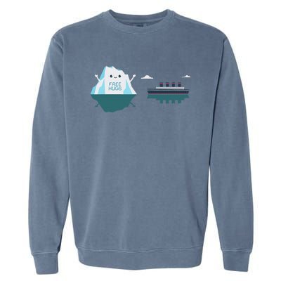 Retro Funny Titanic 1912 Cruise Ship Titanic Garment-Dyed Sweatshirt