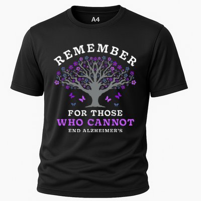 Remember For Those Who Cannot AlzheimerS Awareness Cooling Performance Crew T-Shirt