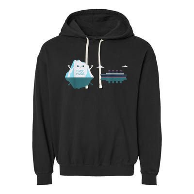Retro Funny Titanic 1912 Cruise Ship Titanic Garment-Dyed Fleece Hoodie
