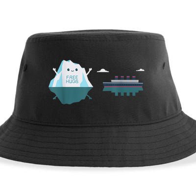 Retro Funny Titanic 1912 Cruise Ship Titanic Sustainable Bucket Hat