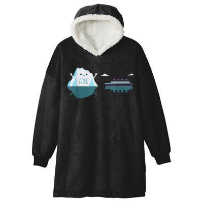 Retro Funny Titanic 1912 Cruise Ship Titanic Hooded Wearable Blanket