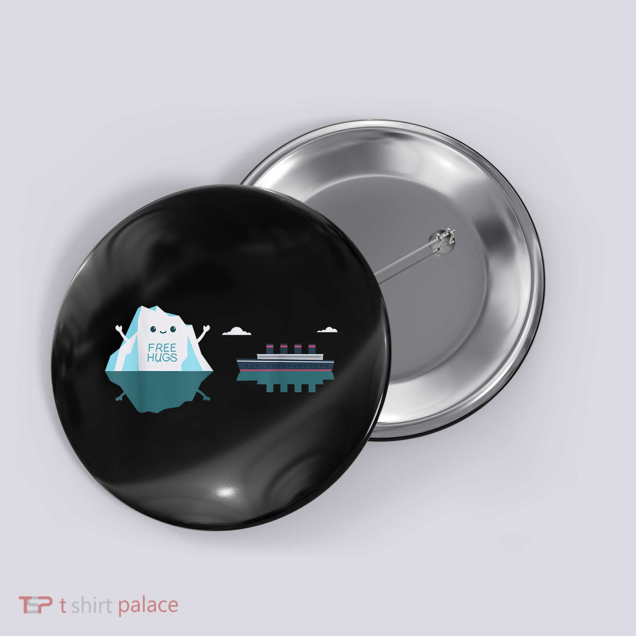 Retro Funny Titanic 1912 Cruise Ship Titanic Button