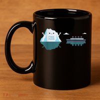 Retro Funny Titanic 1912 Cruise Ship Titanic 11oz C Handle Ceramic Mug