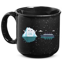 Retro Funny Titanic 1912 Cruise Ship Titanic 15oz Campfire Ceramic Mug