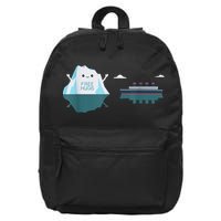 Retro Funny Titanic 1912 Cruise Ship Titanic 16 in Basic Backpack