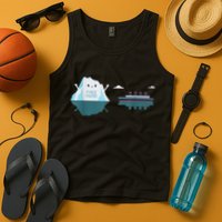Retro Funny Titanic 1912 Cruise Ship Titanic Tank Top