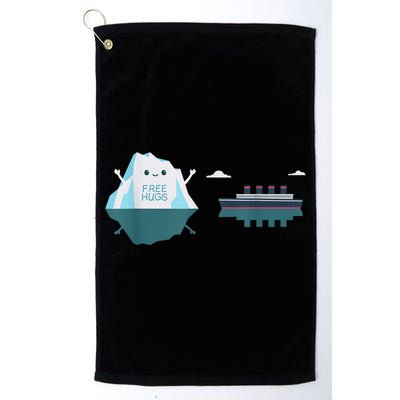 Retro Funny Titanic 1912 Cruise Ship Titanic Golf Towel