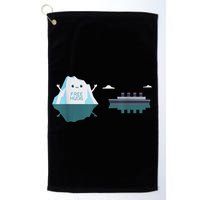 Retro Funny Titanic 1912 Cruise Ship Titanic Golf Towel