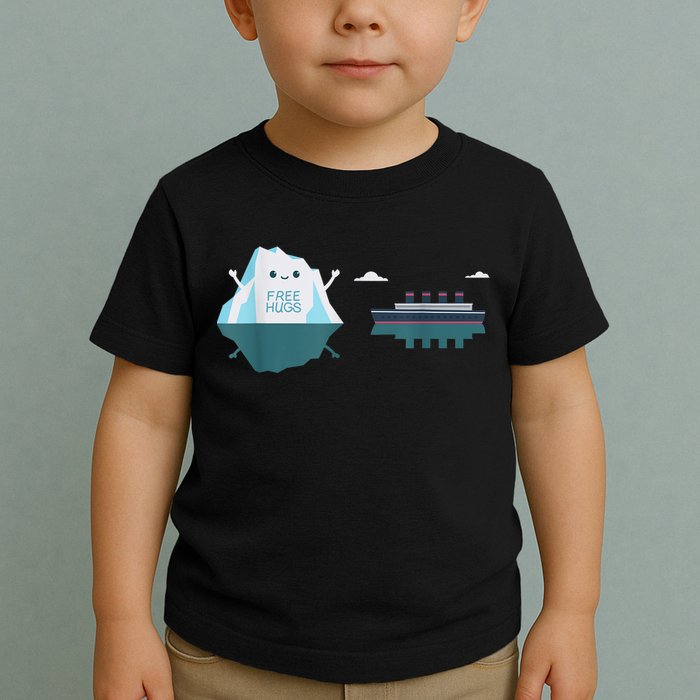 Retro Funny Titanic 1912 Cruise Ship Titanic Toddler T-Shirt