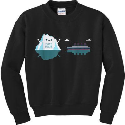 Retro Funny Titanic 1912 Cruise Ship Titanic Kids Sweatshirt