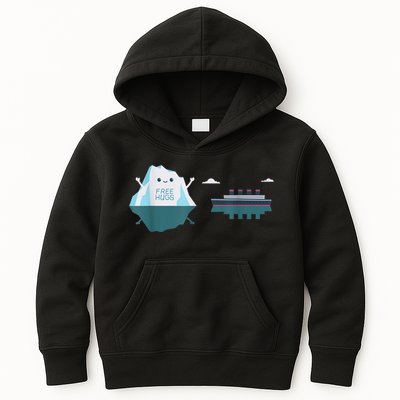 Retro Funny Titanic 1912 Cruise Ship Titanic Kids Hoodie