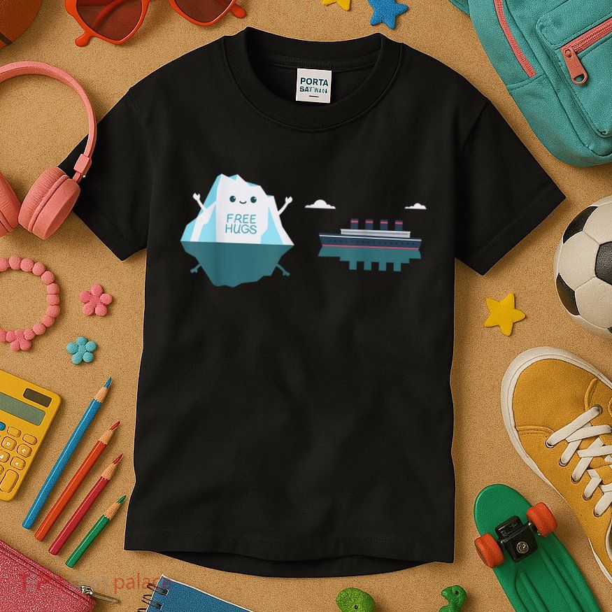 Retro Funny Titanic 1912 Cruise Ship Titanic Kids T-Shirt