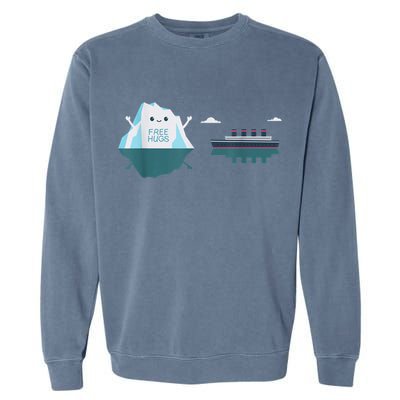 Retro Funny Titanic 1912 Cruise Ship Titanic Garment-Dyed Sweatshirt