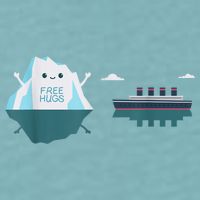 Retro Funny Titanic 1912 Cruise Ship Titanic Sueded Cloud Jersey T-Shirt