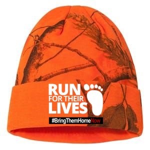 Run For Their Lives Bring Them Home Now Awareness Kati Licensed 12" Camo Beanie