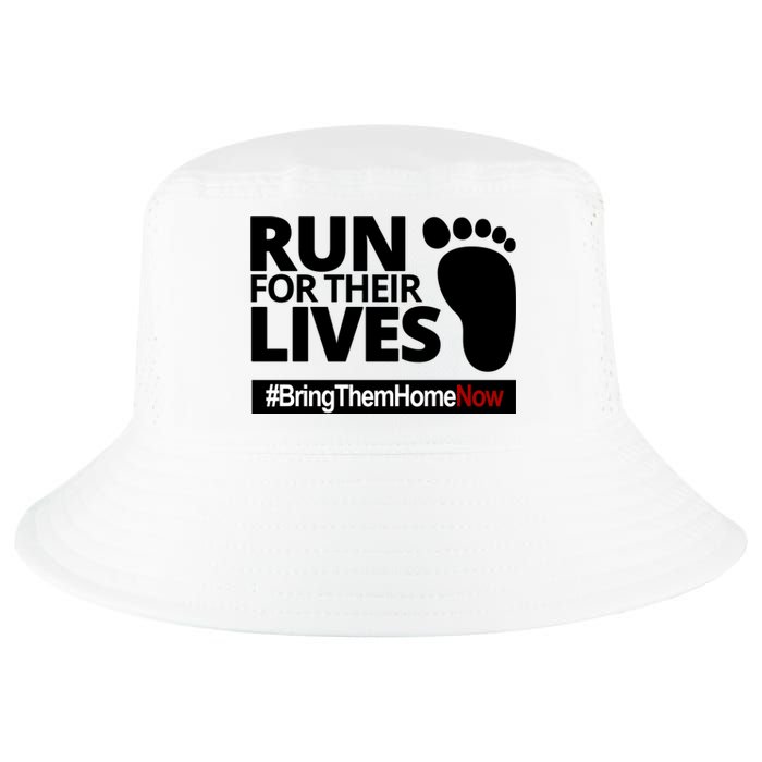 Run For Their Lives Bring Them Home Now Awareness Cool Comfort Performance Bucket Hat