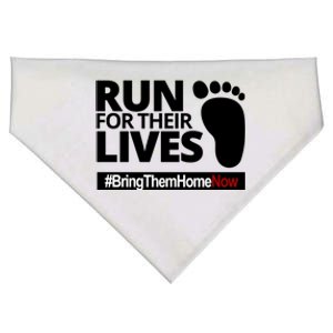 Run For Their Lives Bring Them Home Now Awareness USA-Made Doggie Bandana