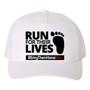 Run For Their Lives Bring Them Home Now Awareness Yupoong Adult 5-Panel Trucker Hat