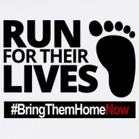 Run For Their Lives Bring Them Home Now Awareness Flatbill Hat