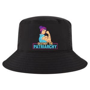 Radical Feminist Tee Feminism Tee Destroy The Patriarchy Funny Gift Cool Comfort Performance Bucket Hat