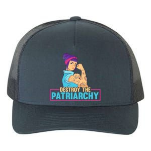 Radical Feminist Tee Feminism Tee Destroy The Patriarchy Funny Gift Yupoong Adult 5-Panel Trucker Hat