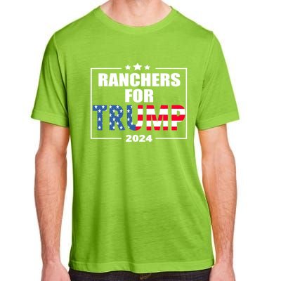 Ranchers For Trump 2024 Cattle For Trump Gift Adult ChromaSoft Performance T-Shirt