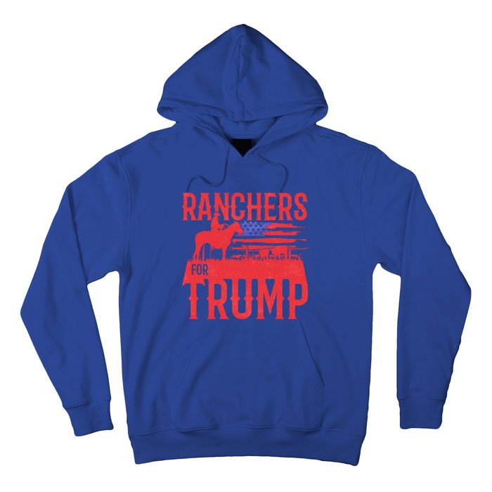 Ranchers For Trump Conservative Republican Support President Gift Hoodie