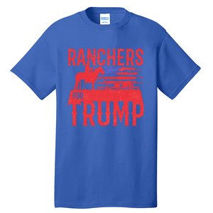 Ranchers For Trump Conservative Republican Support President Gift Tall T-Shirt